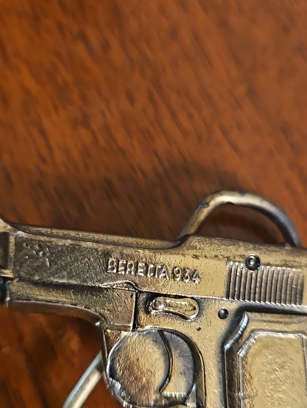 Vintage 1979 Beretta Pistol Belt Buckle